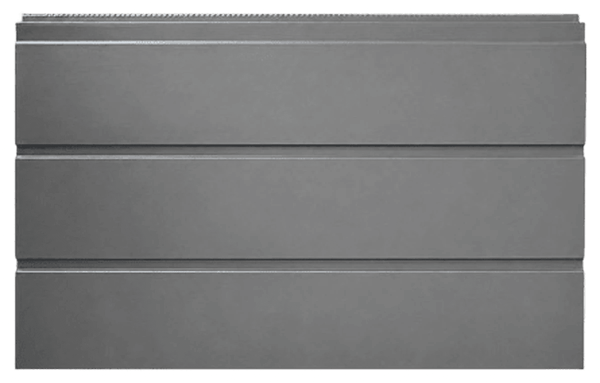 Metal Siding Exterior Símil Madera Gris Grafito - SRJ Tu Hogar