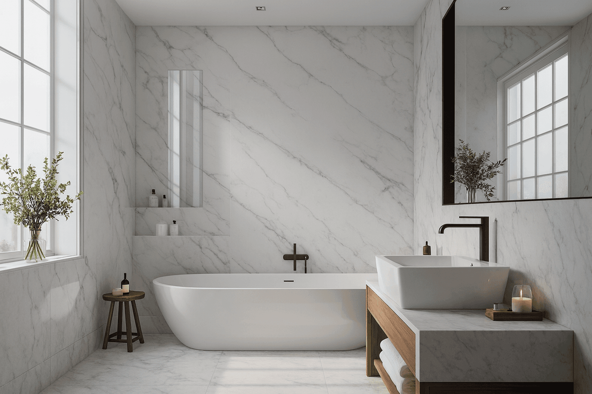 Renová el baño sin romper los azulejos: 3 opciones que se colocan encima - SRJ Tu Hogar