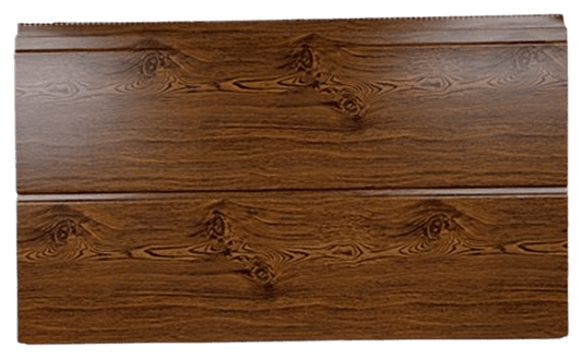 Metal Siding Exterior Símil Madera Roble Oscuro - SRJ Tu Hogar