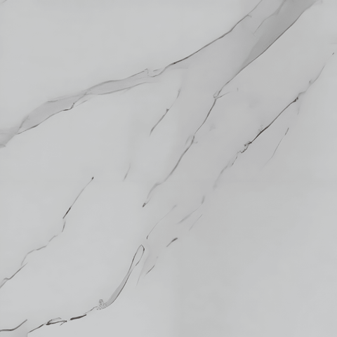 Placa PVC símil mármol blanco Carrara con vetas grises finas